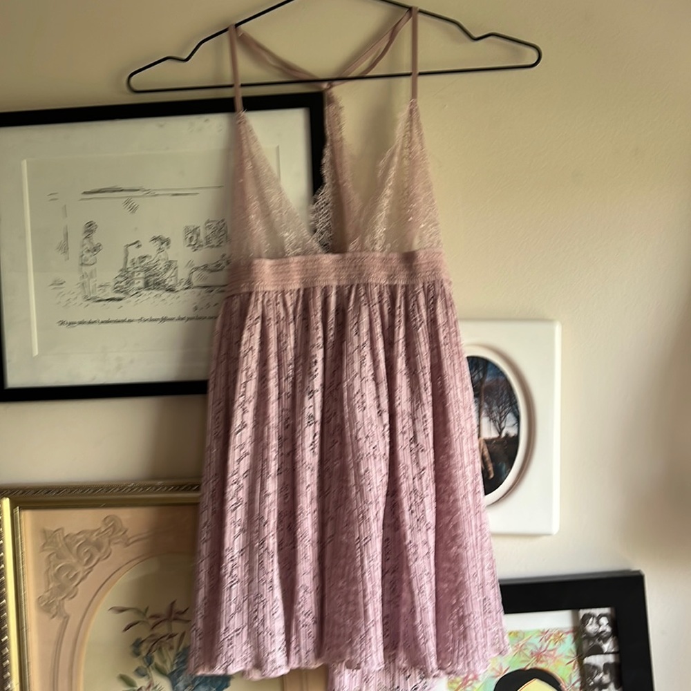 Victoria’s Secret Pink Lace Dress XS
